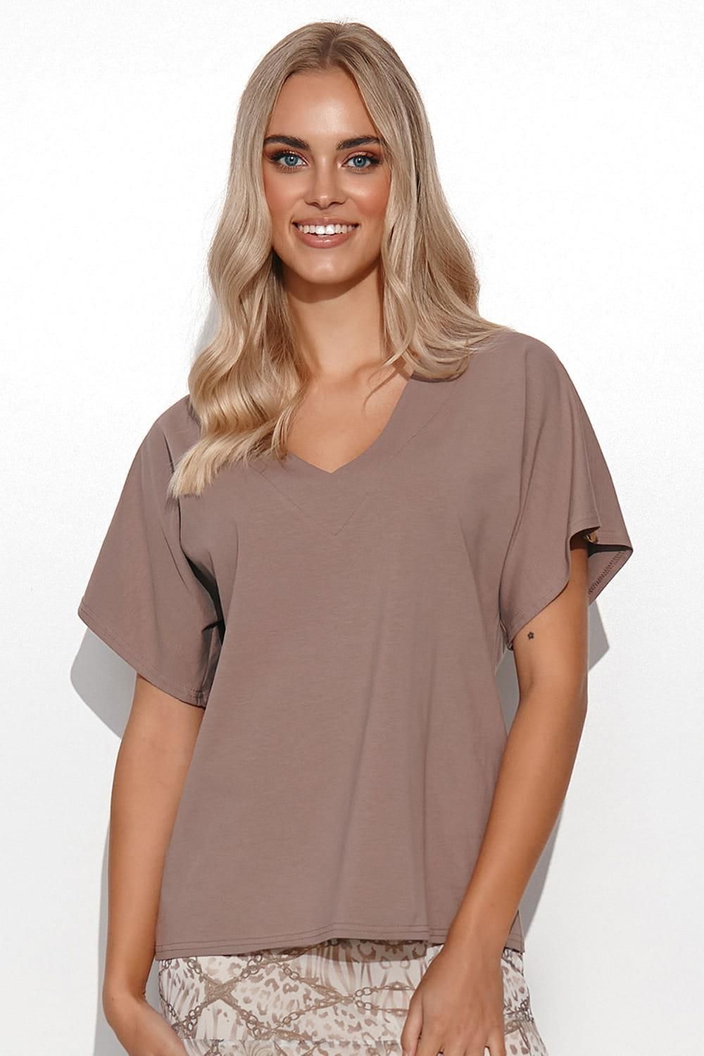 Blouse model 220780 Makadamia main image 1