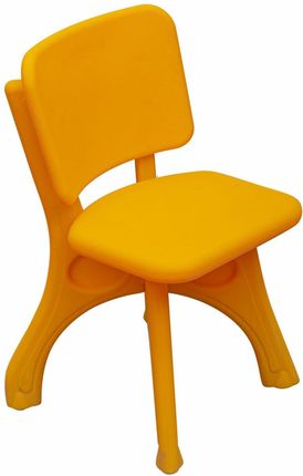 Krzesełko dla dziecka plastikowe Fruit żółty