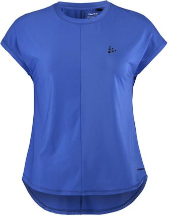 Damska Koszulka z krótkim rękawem Craft Core Essence SS Tee W 1911242-359000 – Niebieski