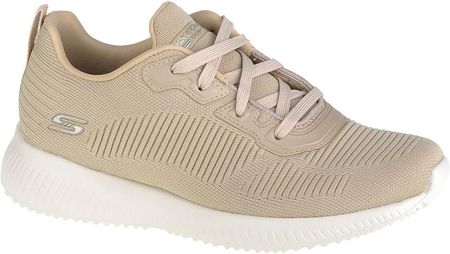 Skechers Bobs Squad Tough Talk 32504-NAT, Damskie, buty sneakers, Beżowy