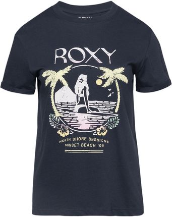 Damska Koszulka z krótkim rękawem Roxy Summer Fun A Erjzt05699-Kvj0 – Czarny
