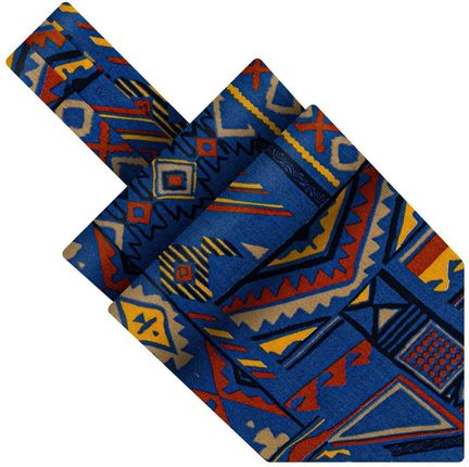 Em Men'S Accessories Fular Bawełniany Niebieski / Granatowy W Azteckie Wzory Em 2109031000343