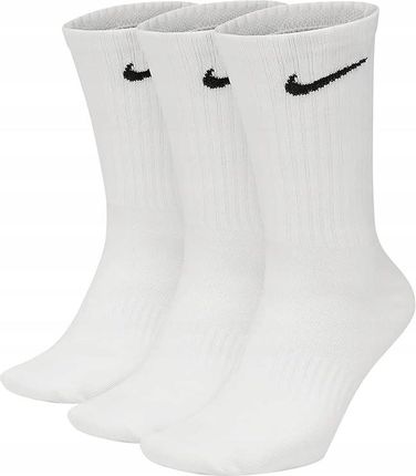 Nike białe skarpety wysokie 41-44 6-PAK