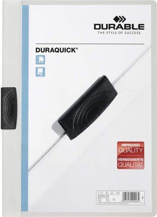 Durable Duraquick Skoroszyt Zaciskowy A4 Biały