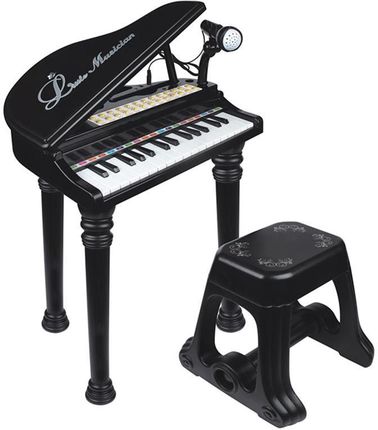 NN PIANINO KASIA BK keyboard klawisze organy fortepian z mikrofonem dla dzieci czarne