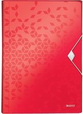 Zdjęcie Leitz Wow Teczka Z Przegródkami Czerwona - Wołomin