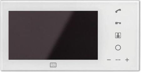 Aco Ins-Mp7 Wh Biały Monitor Inspiro Kolorowy Cyfrowy 7 Do Systemów Videodomofonowych 6060