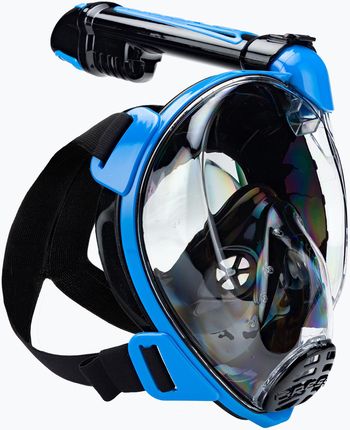 Cressi Maska Pełnotwarzowa Do Snorkelingu Duke Dry Full Face Black Blue