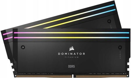 Corsair DOMINATOR TITANIUM RGB 32GB 2x16GB DDR5 7200MT/s (CMP32GX5M2X7200C34)