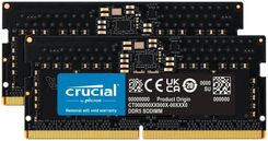 Zdjęcie Pamięć RAM Crucial Classic Sodimm Ddr55600 16Gb Cl46 Dual Channel (2 Sztuk) Czarny (CT2K8G56C46S5) - Nowe Brzesko