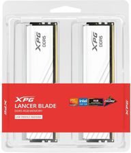 Pamięć RAM Adata Xpg Lancer Blade Ddr5 6 000 64Gb (2X32) Cl30 Wht (SAADA50646000X2)