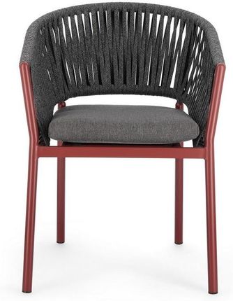 Homms Krzesło Fiora Aluminium Czerwone 202403232240