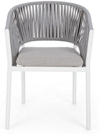 Homms Krzesło Fiora Aluminium Białe 202403232239