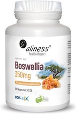 Zdjęcie Aliness Boswellia 350mg 70%/10% 100kaps. - Ząbki