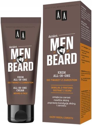 Aa Men Beard Krem All-In-One Do Twarzy Z Zarostem 50Ml