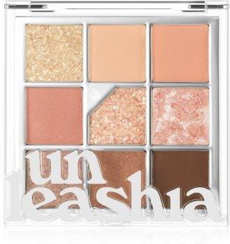 Unleashia Glitterpedia Eye Palette Paleta Cieni Do Powiek Odcień All Of Coralpink 6,6g