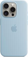 Zdjęcie Apple Iphone 15 Pro Silicone Case With Magsafe Light Blue - Bielsko-Biała