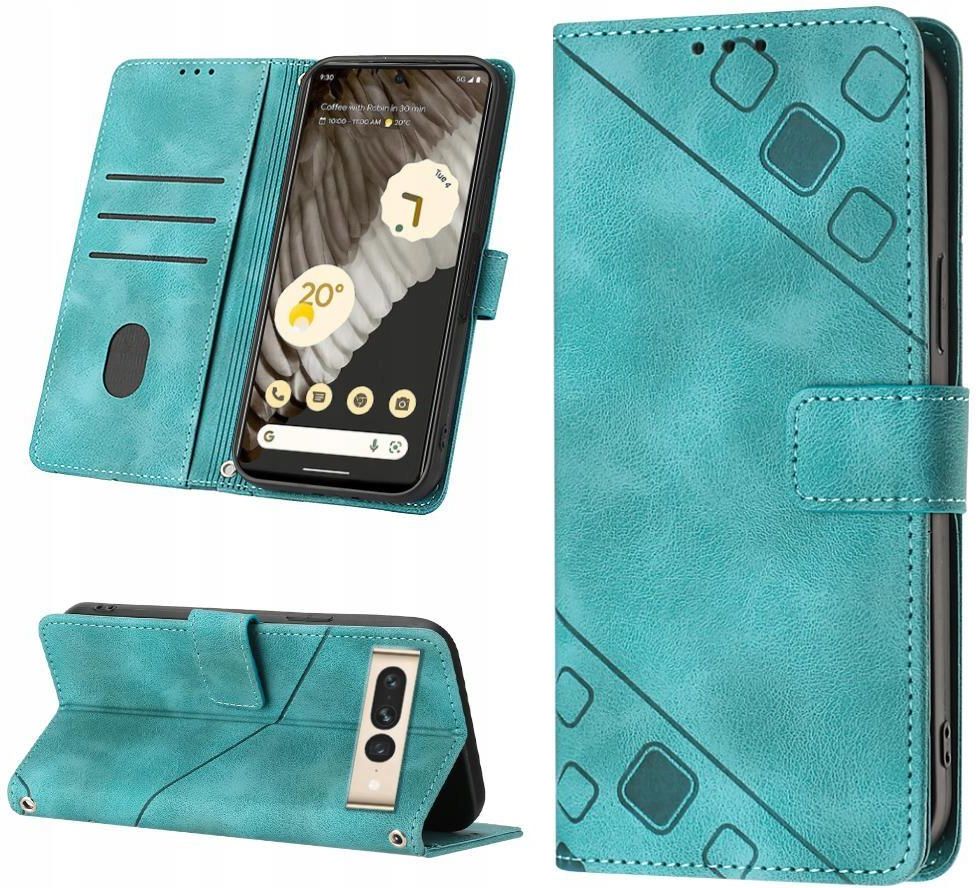 Custodia In Vera Pelle Suncase Per Google Pixel 7 - Con Tasca Per