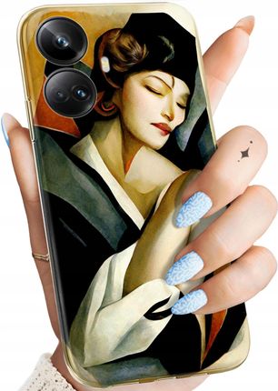 Hello Case Etui Do Realme 10 Pro Plus 5G Art Deco Łempicka Tamara Barbier Case