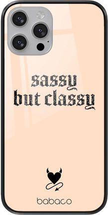 Babaco Etui Do Apple Iphone 6/6S Sassy But Classy 001 Premium Glass Beżowy