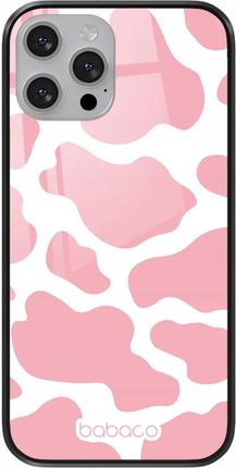 Babaco Etui Do Apple Iphone Xs Max Zwierzęta 007 Premium Glass Różowy