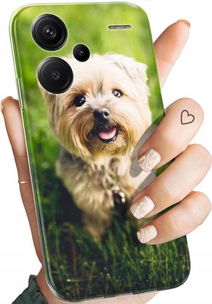 Hello Case Etui Do Xiaomi Redmi Note 13 Pro Plus 5G Pieski Psiaki Dogs Obudowa