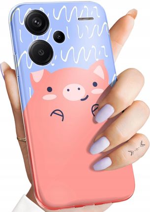 Hello Case Etui Do Xiaomi Redmi Note 13 Pro Plus 5G Świnka Peppa Bajka Obudowa