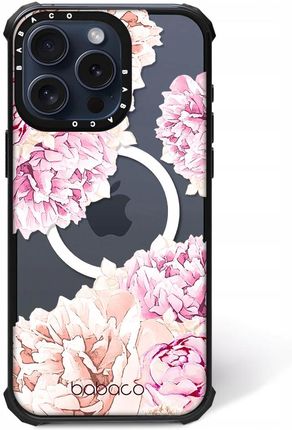 Babaco Etui Do Apple Iphone 14 Pro Max Kwiaty 001 Magsafe Przeźroczysty