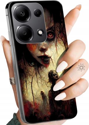 Hello Case Etui Do Xiaomi Redmi Note 13 Pro 4G Poco M6 Pro 4G Halloween Zombie