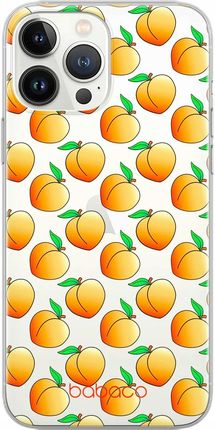 Babaco Etui Do Apple Iphone 15 Pro Brzoskwinki 001 Nadruk Częściowy Pomarań