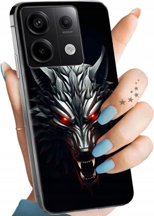 Hello Case Etui Do Xiaomi Redmi Note 13 Pro 5G Wiedźmin Witcher Biały Wilk Case