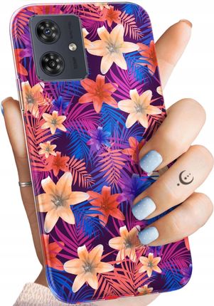 Hello Case Etui Do Motorola Moto G54 5G Tropic Tropikalne Tropiki Egzotyka Case