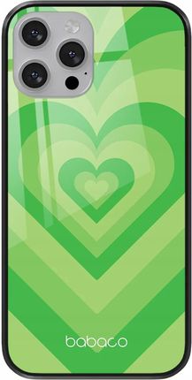 Babaco Etui Do Apple Iphone Xs Max Serduszka 007 Premium Glass Zielony