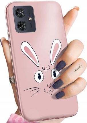 Hello Case Etui Do Motorola Moto G54 5G Królik Zając Bunny Obudowa Pokrowiec