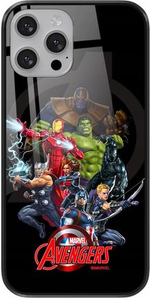 Ert Group Etui Do Apple Iphone X/ Xs Avengers 028 Marvel Premium Glass Czarny