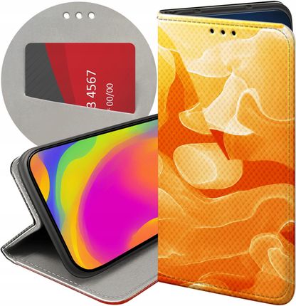 Hello Case Etui Z Klapką Do Xiaomi 14 Pro Pomarańczowe Pomarańcze Orange Futerał
