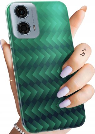 Hello Case Etui Do Motorola Moto G24 Moto G04 Zielone Grassy Green Obudowa