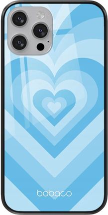 Babaco Etui Do Apple Iphone 6/6S Serduszka 007 Premium Glass Niebieski