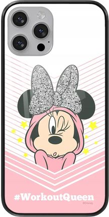 Disney Etui Do Apple Iphone 7 Plus/ 8 Plus Minnie 053 Premium Glass Biały