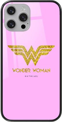 Ert Group Etui Do Apple Iphone X/ Xs Wonder Woman 040 Dc Premium Glass Różowy