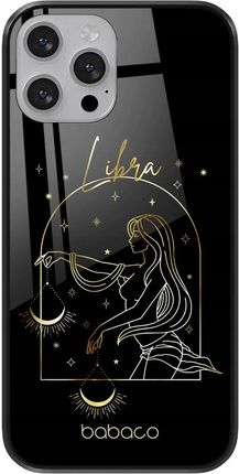 Babaco Etui Do Apple Iphone 6/6S Zodiac Woman 007 Premium Glass Czarny