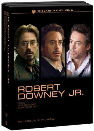 Robert Downey Jr. - Pakiet 3 filmów (DVD)