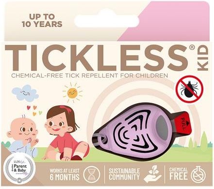 Tickless Kid Urządzenie Chroniące Przed Kleszczami Pink