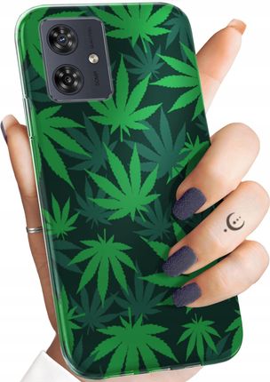 Hello Case Etui Do Motorola Moto G54 5G Dla Palaczy Smoker Weed Joint Obudowa