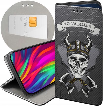 Hello Case Etui Z Klapką Do Xiaomi 14 Pro Wikingowie Viking Runy Odyn Futerał