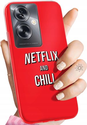 Hello Case Etui Do Oppo A79 5G Netflix Seriale Filmy Kino Obudowa Pokrowiec Case