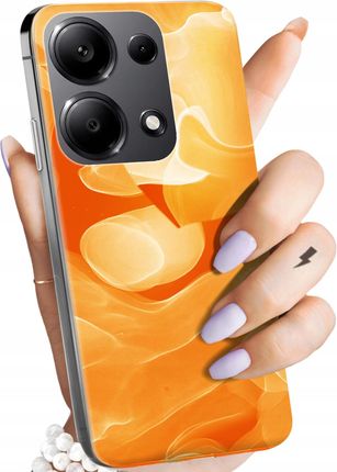 Hello Case Etui Do Xiaomi Redmi Note 13 Pro 4G Poco M6 Pro 4G Pomarańczowe