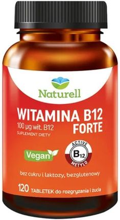 Usp Zdrowie Naturell Witamina B12 Forte 120Tabl Do Żucia