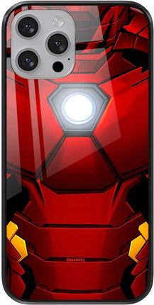 Etui do Apple Iphone 6 Plus Iron Man 024 Marvel Premium Glass Czerwony