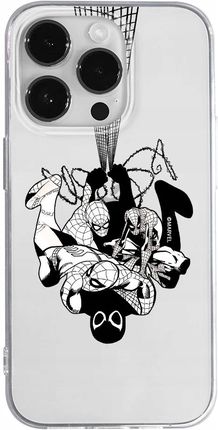 Etui do Apple Iphone 14 Spider Man 043 Marvel Nadruk częściowy Przeźroczyst
